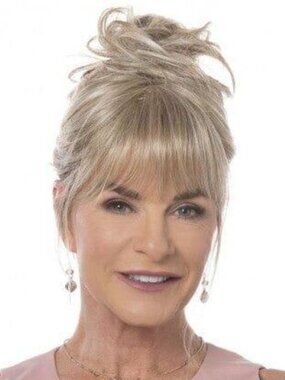 TONI BRATTIN WISPY BANGS in Salt & Pepper
